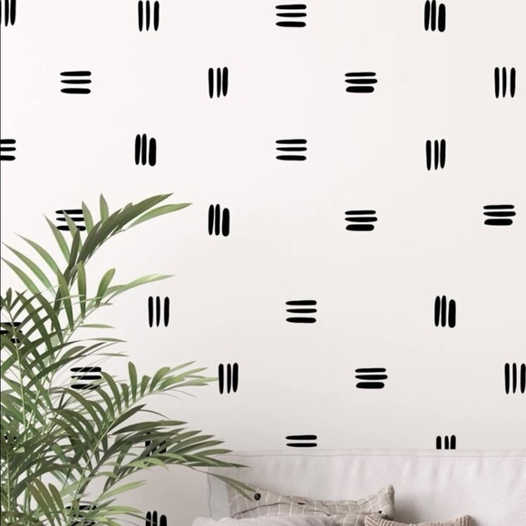 Pattern wall stickers, 2 sets - Picture 2 of 2